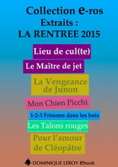 La Rentrée Littéraire 2015 Éditions Dominique Leroy - Extraits