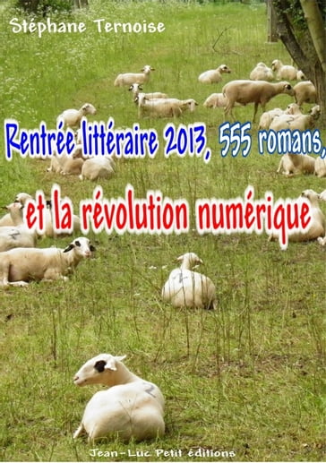 Rentrée littéraire 2013, 555 romans, et la révolution numérique - Stéphane Ternoise