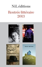 Rentrée littéraire 2013 - NiL éditions - Extraits gratuits