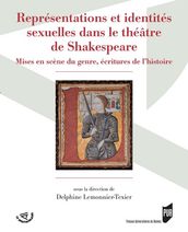 Représentations et identités sexuelles dans le théâtre de Shakespeare