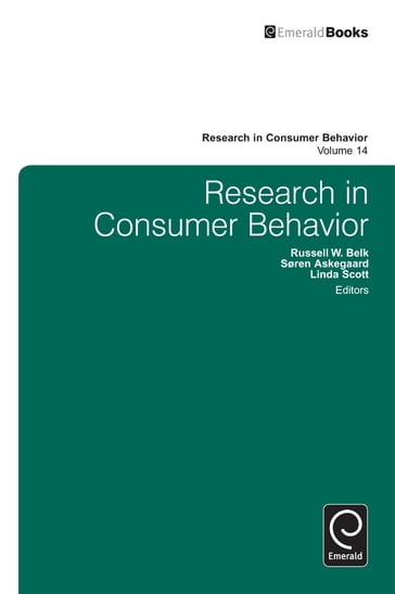 Research in Consumer Behavior - Russell W. Belk