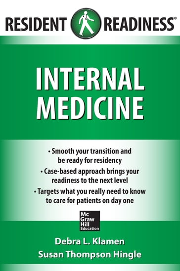 Resident Readiness Internal Medicine - Debra L. Klamen - Susan Thompson Hingle