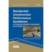 Residential Construction Performance Guidelines