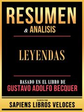 Resumen & Analisis - Leyendas - Basado En El Libro De Gustavo Adolfo Becquer