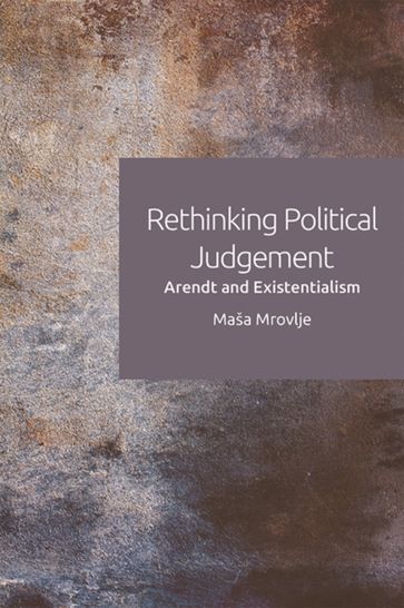 Rethinking Political Judgement - Masa Mrovlje