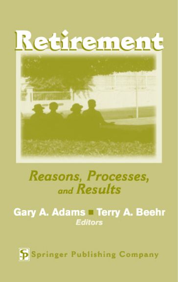 Retirement - PhD Gary A. Adams - PhD Terry A. Beehr
