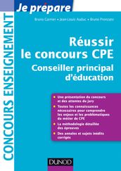 Réussir le concours CPE (Conseiller principal d éducation)
