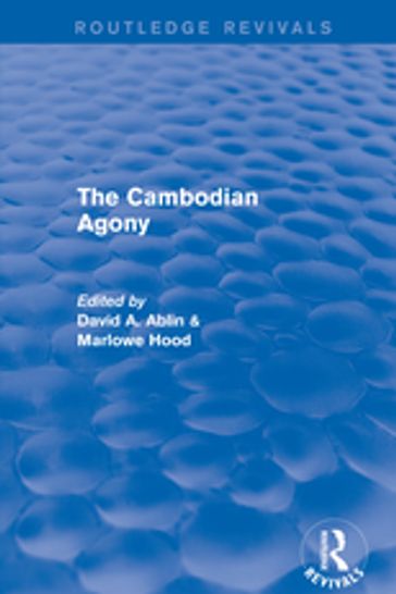 Revival: The Cambodian Agony (1990) - David A. Ablin - M. Hood