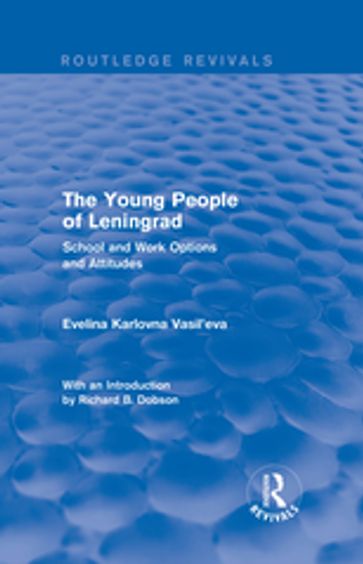 Revival: The Young People of Leningrad (1975) - Evelina Karlovna Vasileva