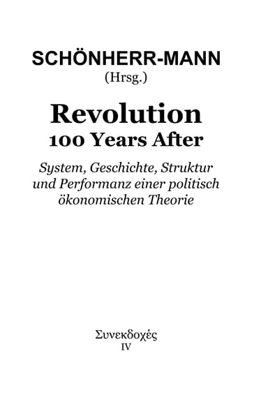 Revolution 100 Years After - Andrea Umhauer - Anil Jain - Daniel Mirbeth - Dominic Lehmann - Manuel Knoll - Mario Beilhack - Markus Penz - Maximilian Hartung - Michael Braustetter - Michael Lohr - Peter Seyferth - Valentina von Tulechov