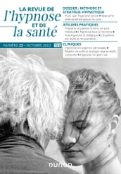 Revue de l hypnose et de la santé N°25 - 4/2023