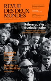 Revue des Deux Mondes octobre-novembre 2013