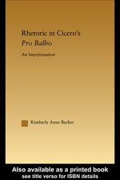 Rhetoric in Cicero s Pro Balbo