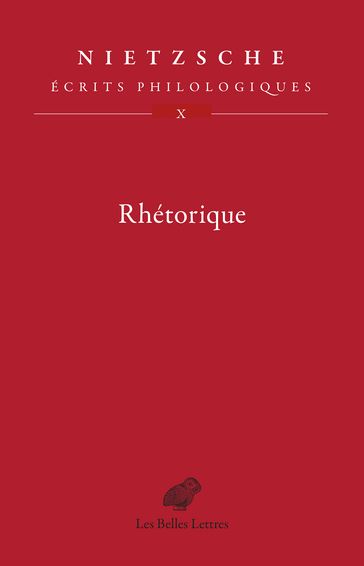 Rhétorique - Anne Merker - Friedrich Nietzsche