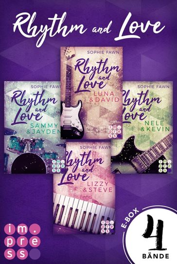 Rhythm and Love: Alle Bände der berührenden Rockstar-Romance in einer E-Box! - Sophie Fawn