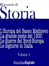 Riassunti di Storia - Volume 4