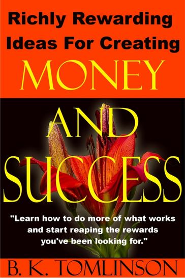 Richly Rewarding Ideas For Creating Money And Success - B K Tomlinson