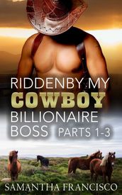 Ridden By My Cowboy Billionaire Boss, Parts 1-3