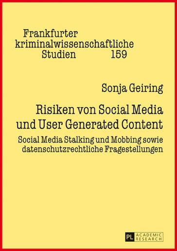 Risiken von Social Media und User Generated Content - Matthias Jahn - Sonja Geiring