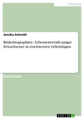 Risikobiographien - Lebensentwürfe junger Erwachsener in erschwerten Lebenslagen