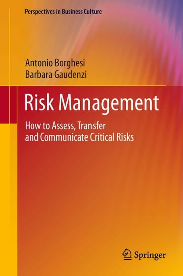 Risk Management - Antonio Borghesi - Barbara Gaudenzi