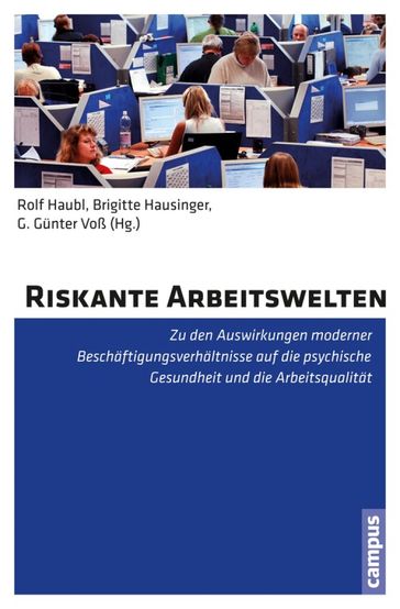 Riskante Arbeitswelten - Stefanie Gundert - Christoph Handrich - Rolf Haubl - Brigitte Hausinger - Anke Kerschgens - Vera King - Helmut Schroder - Hans-Jurgen Urban - G. Gunter Voß