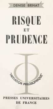 Risque et prudence