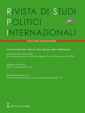 Rivista di Studi Politici Internazionali 2/2023