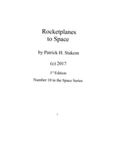 Rocketplanes to Space