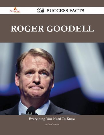 Roger Goodell 114 Success Facts - Everything you need to know about Roger Goodell - Arthur Vargas