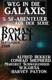 Roman-Paket 5 SF-Abenteuer aus der Serie Weg in die Galaxis September 2018