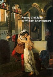 Romeo and Juliet, with line numbers