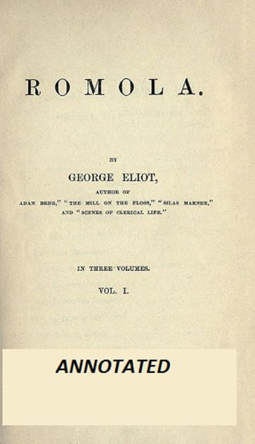 Romola (Annotated) - George Eliot