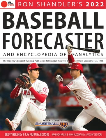Ron Shandler's 2022 Baseball Forecaster - Brent Hershey - Brandon Kruse - Ray Murphy - Ron Shandler
