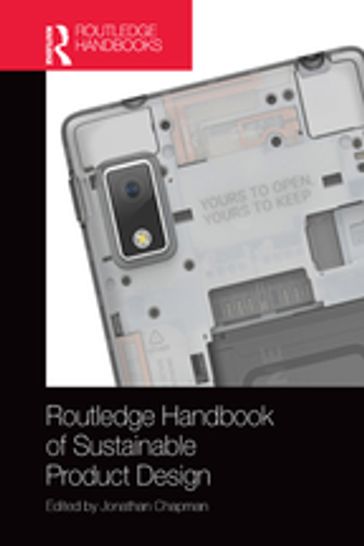 Routledge Handbook of Sustainable Product Design - Jonathan Chapman