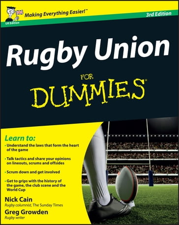 Rugby Union For Dummies - Nick Cain - Greg Growden