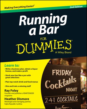 Running a Bar For Dummies - Ray Foley - Heather Dismore