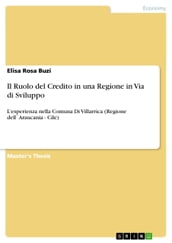 Il Ruolo del Credito in una Regione in Via di Sviluppo