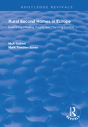 Rural Second Homes in Europe