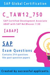 [SAP] C_TAW12_750 Exam Questions [ABAP]