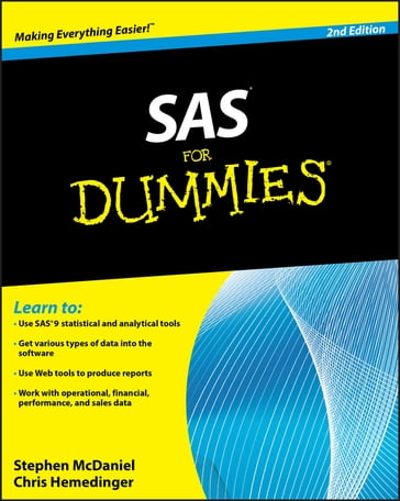 SAS For Dummies - Stephen McDaniel - Chris Hemedinger
