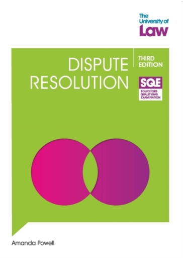 SQE - Dispute Resolution 3e - Amanda Powell