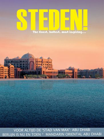 STEDEN! magazine 3 2022 - Abu Dhabi - Berlijn - Don Muschter
