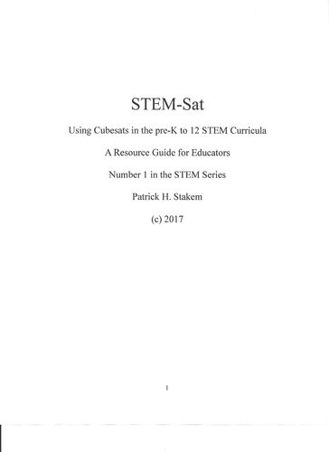 STEM Sat - Patrick Stakem