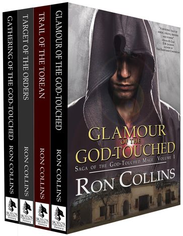 Saga of the God-Touched Mage (Vol 1-4) - Ron Collins