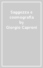 Saggezza e cosmografia