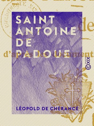 Saint Antoine de Padoue - Léopold de Chérancé