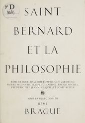 Saint Bernard et la philosophie