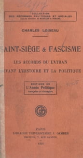Saint-Siège et fascisme