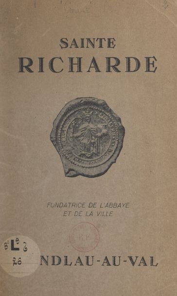 Sainte Richarde - M. Corbet